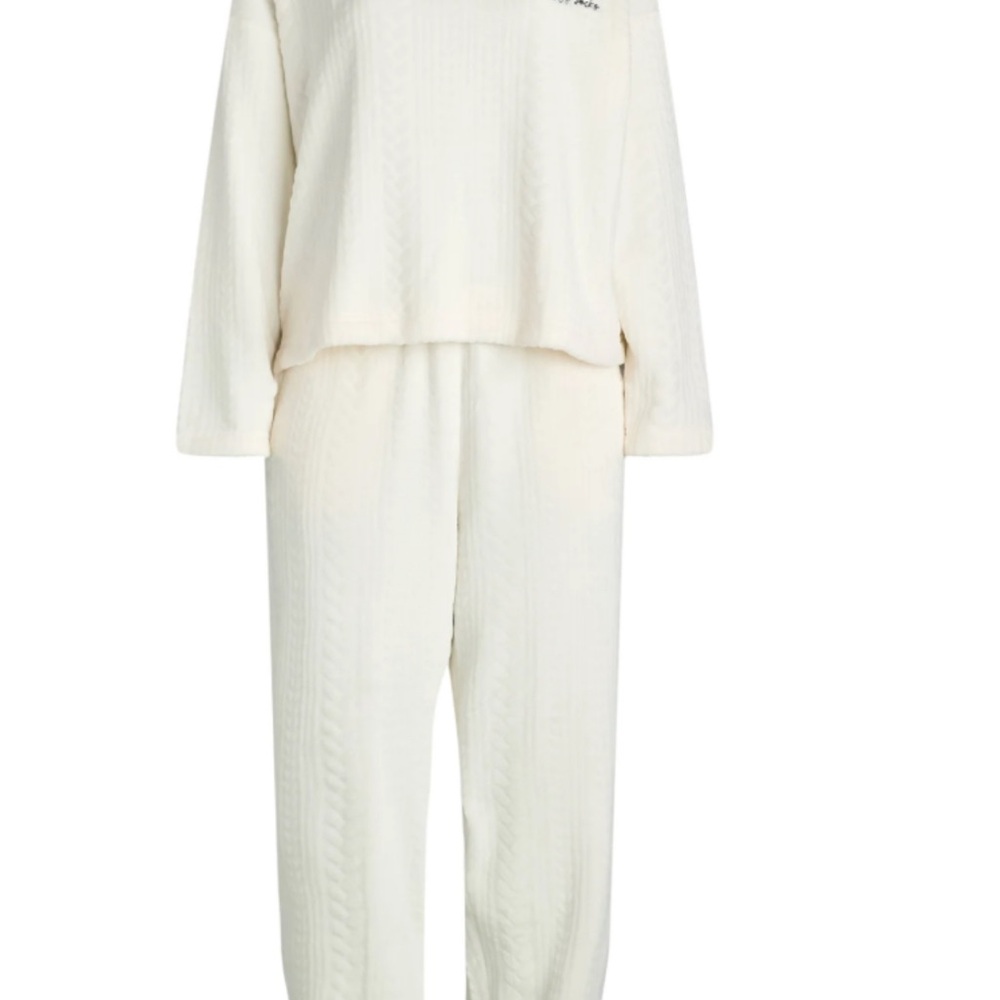 Cozy Cream Pajama Set